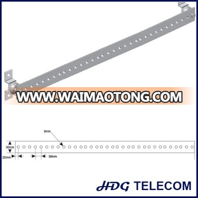 Copper Grounding Buss Bar For Cell Tower Coax Earthing