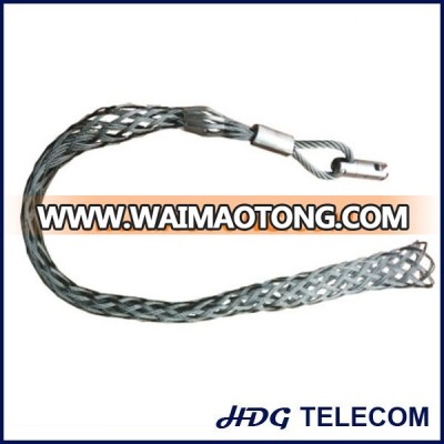 Heavy duty pulling grip / hoisting grip / cable socks with swivel connector for cable and tube